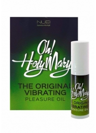 Масло унисекс с эффектом вибрации Oh! Holy Mary - 6 мл. - Nuei cosmetics - купить с доставкой в Новочебоксарске