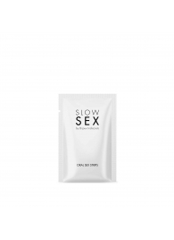 Полоски для орального секса Slow Sex Oral Sex Strips - 7 шт. - Bijoux Indiscrets - купить с доставкой в Новочебоксарске