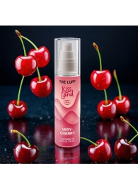 Съедобное массажное масло Kiss Land Very-Cherry - 75 мл. - THE LUFF - купить с доставкой в Новочебоксарске