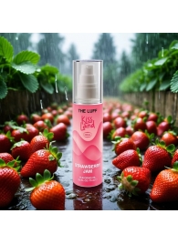 Съедобное массажное масло Kiss Land Strawberry Jam - 75 мл. - THE LUFF - купить с доставкой в Новочебоксарске