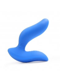 Синий вибромассажер простаты 3,5’’ Curve P-spot Massager - 12 см. - Erokay - в Новочебоксарске купить с доставкой