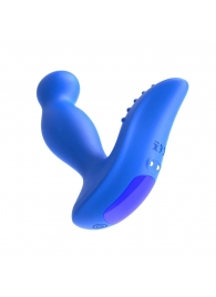 Синий вибромассажер простаты 3,5’’ Remote Control P-spot Massager - 12,5 см. - Erokay - в Новочебоксарске купить с доставкой