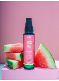 Гель Lick Me с согревающим эффектом и ароматом арбуза - 50 мл. - INTT - купить с доставкой в Новочебоксарске