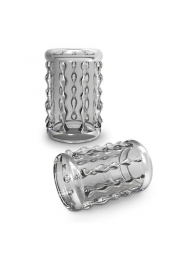Прозрачная насадка с бороздками STAY HARD COCK SLEEVE 04 CLEAR - Blush Novelties - в Новочебоксарске купить с доставкой
