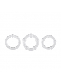 Набор из 3 эрекционных колец Erection Rings Set - Selopa - в Новочебоксарске купить с доставкой