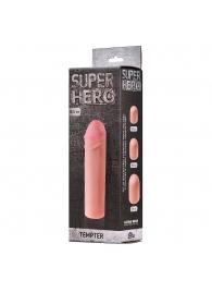 Фаллоудлинитель SUPER HERO Tempter - 16 см. - Lola Games - в Новочебоксарске купить с доставкой