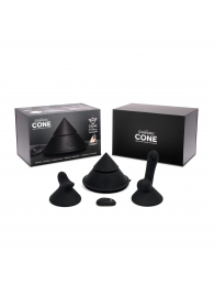 Конусный вибромассажер Cowgirl Cone с 2 насадками - CowGirl - купить с доставкой в Новочебоксарске