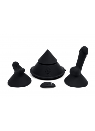 Конусный вибромассажер Cowgirl Cone с 2 насадками - CowGirl - купить с доставкой в Новочебоксарске