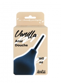 Черный анальный душ Anal Douche M - Lola Games - купить с доставкой в Новочебоксарске