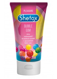 Интимная гель-смазка Shefox «Бабл гам» - 50 мл. - Shefox - купить с доставкой в Новочебоксарске