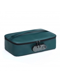 Зеленая сумочка для хранения игрушек Discreet Box - Dorcel - купить с доставкой в Новочебоксарске