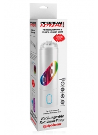 Перезаряжаемый мастурбатор-вагина Extreme Toyz Rechargeable Roto-Bator Pussy - Pipedream - в Новочебоксарске купить с доставкой
