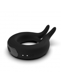 Черное эрекционное кольцо Marry Me Rechargeable Vibrating Cockring - Adrien Lastic - в Новочебоксарске купить с доставкой