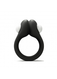Черное эрекционное кольцо Zippy Vibrating Ring With Bullet - Adrien Lastic - в Новочебоксарске купить с доставкой
