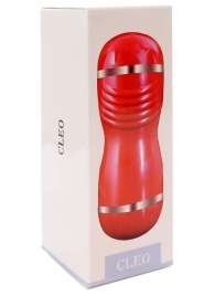 Двусторонний мастурбатор в колбе Cleo - вагина и ротик - Boys of Toys - в Новочебоксарске купить с доставкой