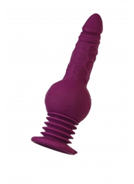 Фиолетовая мини-машина для секса Striker с пультом ДУ - 23,5 см. - ToyFa - купить с доставкой в Новочебоксарске