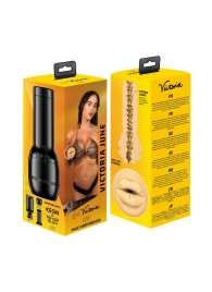 Мастурбатор-ротик Kiiroo Feel Victoria Mouth - Kiiroo - в Новочебоксарске купить с доставкой