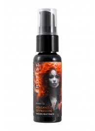 Гель с эффектом вибрации Volcano Of Passion со вкусом персика и маракуйи - 25 мл. - Erotist Lubricants - купить с доставкой в Новочебоксарске