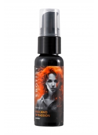 Гель с эффектом вибрации Volcano Of Passion со вкусом вишни - 25 мл. - Erotist Lubricants - купить с доставкой в Новочебоксарске