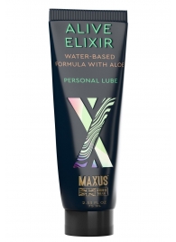 Интимный гель на водной основе MAXUS Alive Elixir - 75 мл. - Maxus - купить с доставкой в Новочебоксарске