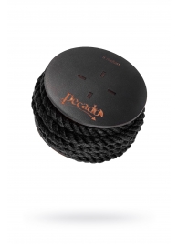 Черная веревка для шибари на катушке - 5 м. - Pecado - купить с доставкой в Новочебоксарске