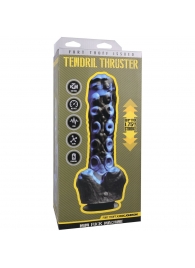 Черно-синяя мини-машина на присоске Tendril Thruster - 21,6 см. - Doc Johnson - купить с доставкой в Новочебоксарске