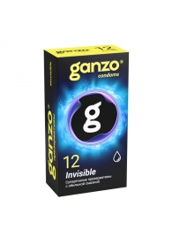 Супертонкие презервативы Ganzo Invisible - 12 шт. - Ganzo - купить с доставкой в Новочебоксарске