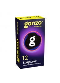 Презервативы с анестетиком для продления удовольствия Ganzo Long Love - 12 шт. - Ganzo - купить с доставкой в Новочебоксарске