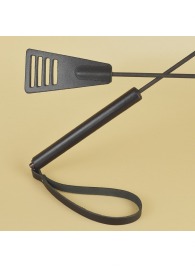 Черный кожаный стек «Сириус» - 60 см. - Sitabella - купить с доставкой в Новочебоксарске