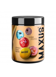Точечные презервативы MAXUS 2000 Amazing Dots с железным кейсом - 12 шт. - Maxus - купить с доставкой в Новочебоксарске