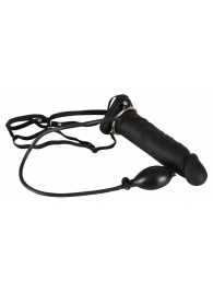 Полый страпон с эффектом увеличения Inflatable Strap-On - 18,5 см. - Orion - купить с доставкой в Новочебоксарске