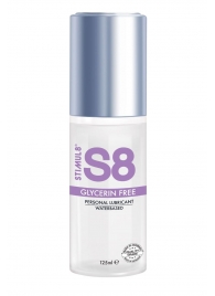 Лубрикант на водной основе S8 Glycerin Free без глицерина - 125 мл. - Stimul8 - купить с доставкой в Новочебоксарске