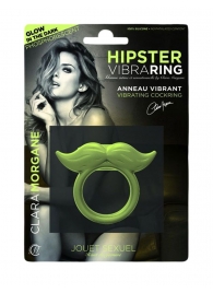 Люминесцентное эрекционное виброкольцо Hipster - Clara Morgane - в Новочебоксарске купить с доставкой