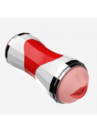 Двусторонний мастурбатор в колбе Power Grip Cup - вагина и ротик - Boys of Toys - в Новочебоксарске купить с доставкой