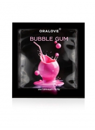 Саше съедобной оральной смазки OraLove с ароматом бабл-гам - 3 гр. - Биоритм - купить с доставкой в Новочебоксарске