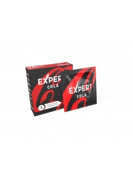 Презервативы с ароматом колы Expert Cola - 3 шт. - Expert - купить с доставкой в Новочебоксарске