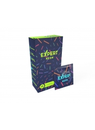 Светящиеся в темноте презервативы Expert Neon - 15 шт. - Expert - купить с доставкой в Новочебоксарске