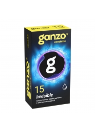 Супертонкие презервативы Ganzo Invisible - 15 шт. - Ganzo - купить с доставкой в Новочебоксарске