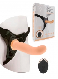 Женский вибрострапон со съемной насадкой и пультом ДУ - Erokay - купить с доставкой в Новочебоксарске