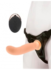 Женский вибрострапон со съемной насадкой и пультом ДУ - Erokay - купить с доставкой в Новочебоксарске