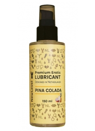 Ароматизированный лубрикант на водной основе NewLevel Pina Colada - 150 мл. - NewLevel - купить с доставкой в Новочебоксарске