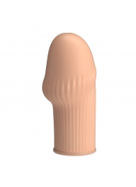 Телесная насадка на пенис Huel - 9 см. - Baile - в Новочебоксарске купить с доставкой