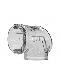 Прозрачная насадка на пенис и мошонку - Baile - в Новочебоксарске купить с доставкой