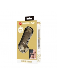 Дымчатая насадка на пенис Farrel - Baile - в Новочебоксарске купить с доставкой