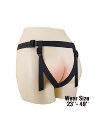 Черные трусики харнесс с платформой Caludio I - Baile - купить с доставкой в Новочебоксарске