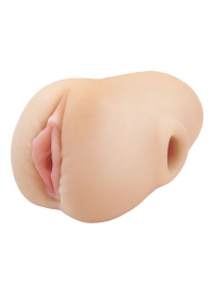 Телесный мастурбатор-вагина Pussy Pounder Squeeze Stroker - Pipedream - в Новочебоксарске купить с доставкой