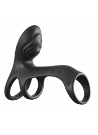 Черная насадка на пенис Ultimate Couples Cage Pro - Pipedream - в Новочебоксарске купить с доставкой