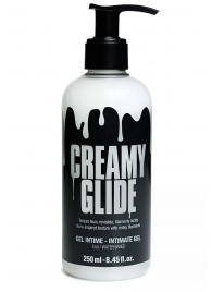 Лубрикант на водной основе Creamy Glide с консистенцией спермы - 250 мл. - Strap-on-me - купить с доставкой в Новочебоксарске
