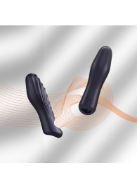 Сливовая силиконовая насадка на пенис с подхватом Manwan Ryzer - Manwan - в Новочебоксарске купить с доставкой