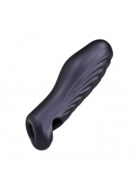 Сливовая силиконовая насадка на пенис с подхватом Manwan Ryzer - Manwan - в Новочебоксарске купить с доставкой